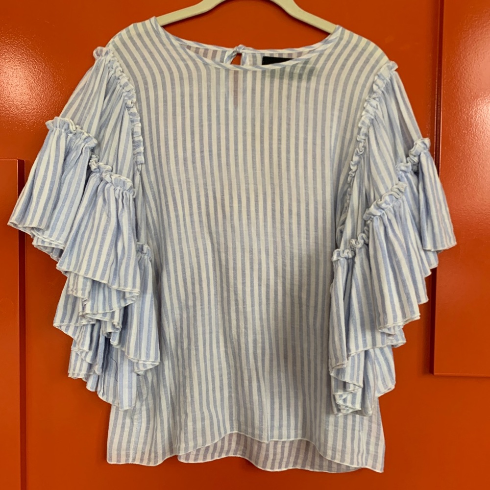 Style Mafia top - STATEMENT SLEEVES, Spring trend